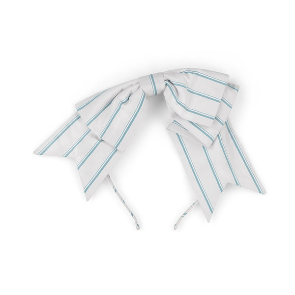 BOW HAIR BAND - STRIPE