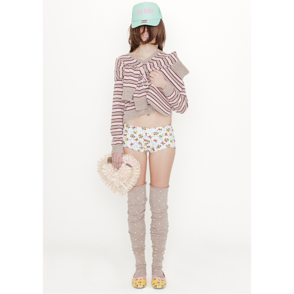 SERENA SHORTS  GIRL BABY -  WHITE