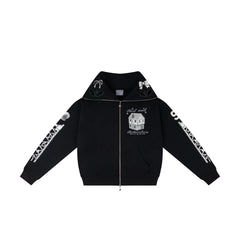 DREAMLESS BUTTERFLY HOODIE - BLACK & WHITE – Ashley Williams