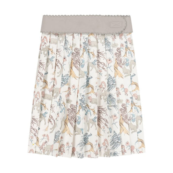 CENTUAR PLEATED SKIRT WITH BELT
