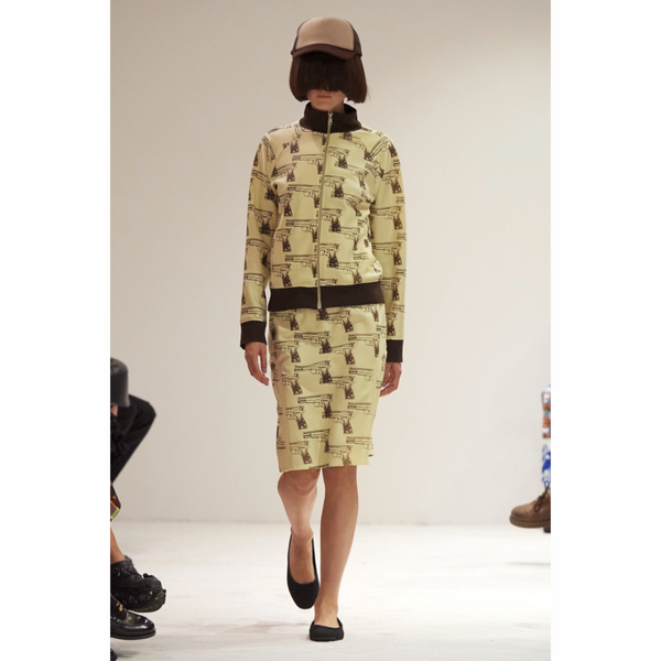 GUN TRACK JACKET - YELLOW