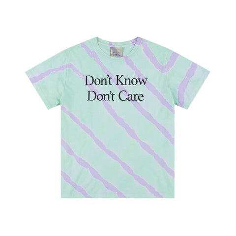 DON'T KNOW DON'T CARE T-SHIRT